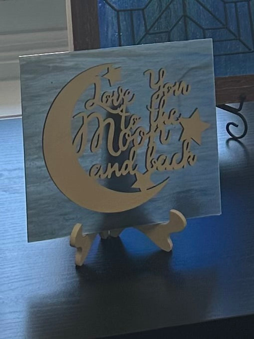 Love you to the moon and back