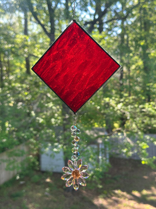 Flower Bling Red