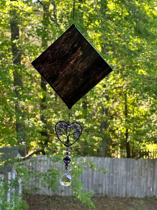 Bronze Purple Tree of Life